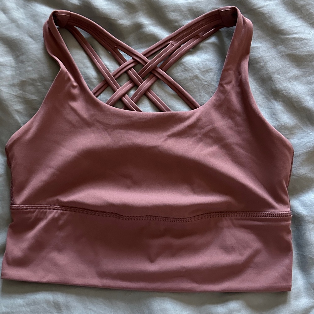 CRZ yoga longline sports bra